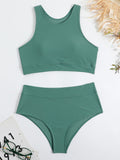 Vanessa – Bequemer zweiteiliger Bikini Badeanzug mit athletischem Schnitt