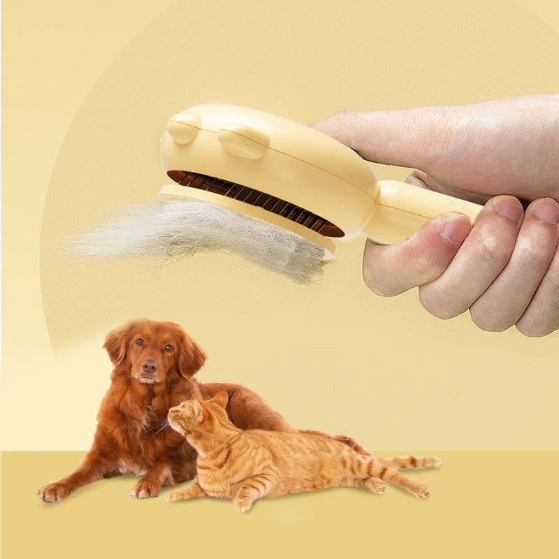 GroomEase – Ergonomisches Tierpflegewerkzeug mit Doppelfunktion