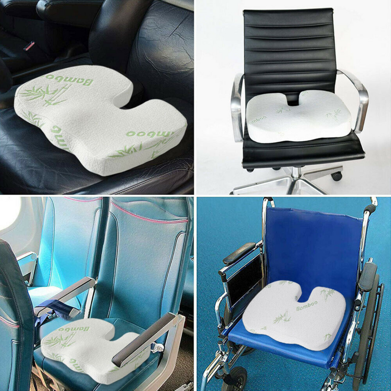 CozyRelax – Weiches Sitzkissen mit konturierter Form und rutschfester Unterseite