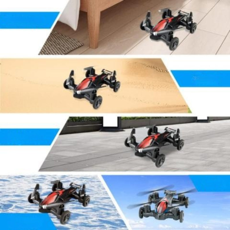 SkyRacer – 2 in 1 ferngesteuerte Drohne und Auto mit dualem Flug und Fahrmodus