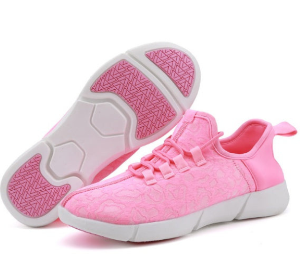 Zubair – Stylische USB Lade LED Leucht Sneaker mit rutschfester Sohle