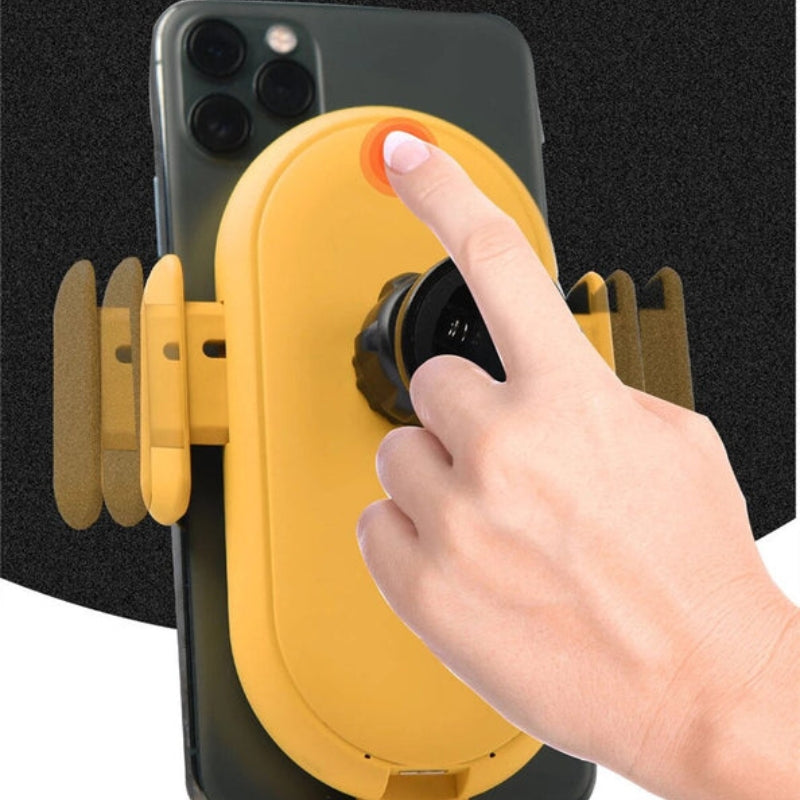 AutoSnap – Intelligentes kabelloses Autoladegerät mit automatischer Telefonklemmung
