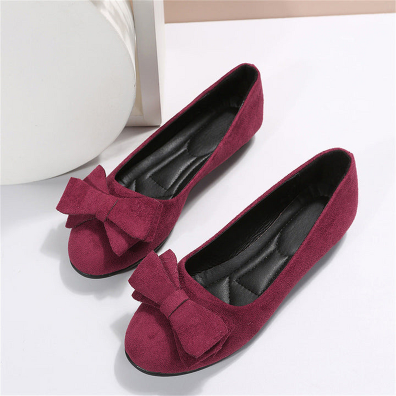 Emilia – Stylische Flache Schuhe mit rutschfester Sohle und runder Spitze