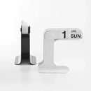 TimeStand – Drehbarer Klapp Tischkalender für die Dekoration zu Hause oder im Büro