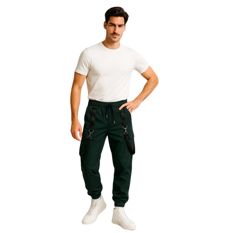 Tariq – Cargohose mit lockerer Passform und mehreren Taschen