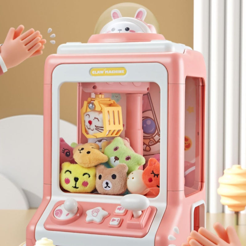 ClawJoy – Mini Greifautomat mit Lichtern Musik und kabelloser Fernbedienung