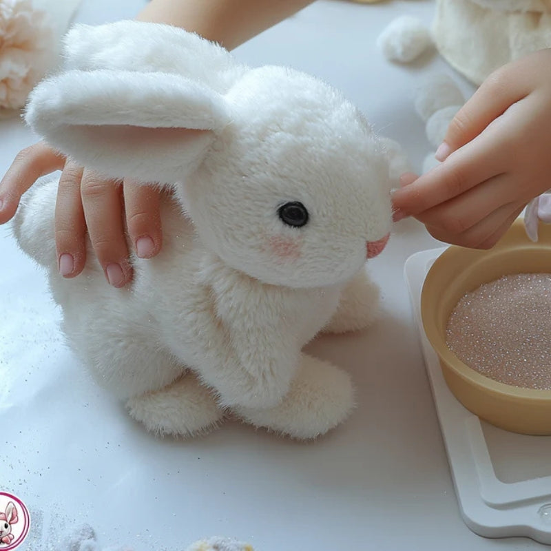 CuddleBun – Realistisches Hasenspielzeug mit weichem Fell und bezauberndem Gesicht