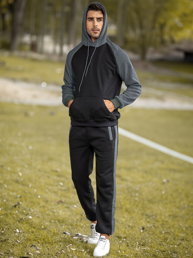 Noah - Langärmelig Kapuzenpulli Und Lange Hosen Trainingsanzug
