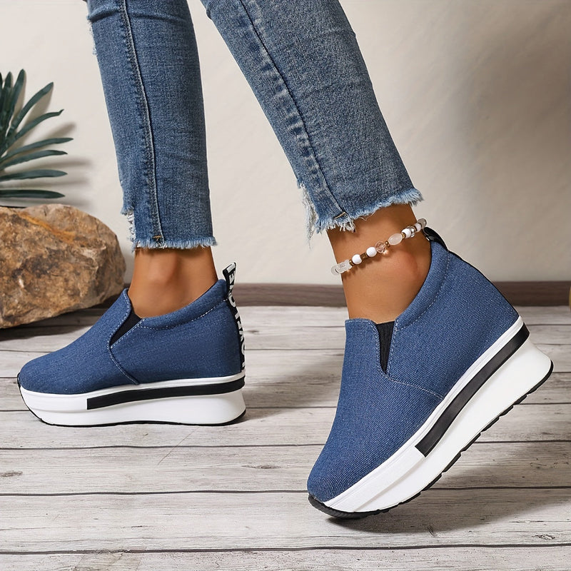 Emma - Leichtgewicht Rutschfest Denim Knöchel Schuhe