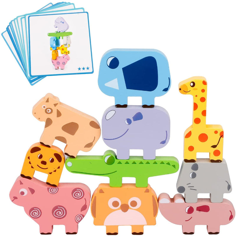 ZooStack – Tier Stapelblockspiel für Formanpassungsbalance und kognitive Entwicklung