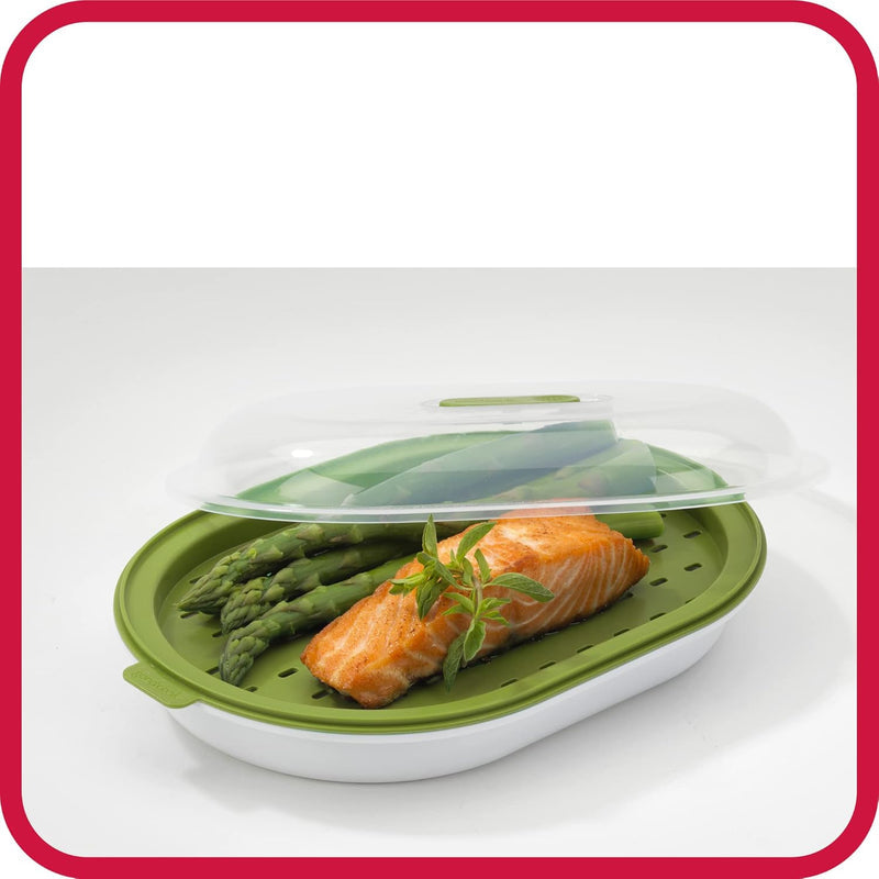 MealHatch – Schneller Mikrowellen-Dampfgarer für schnelle Zubereitung und frischen Geschmack