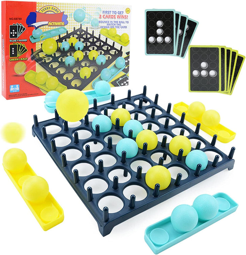 BounceMatch – Muster-Ballspiel für Kinder und Familien mit Herausforderungskarten