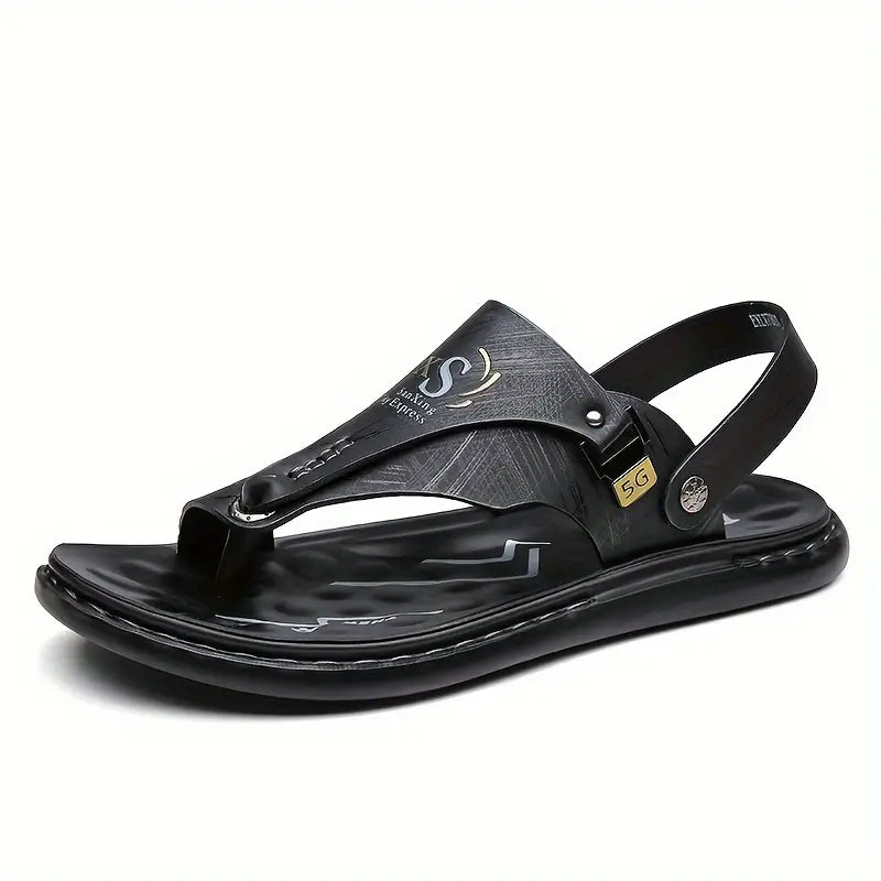 Niko – Lässige Schlupfsandalen mit dicker Sohle und verstellbarem Riemen