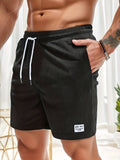 Henry - Verstellbare Kurze Hosen mit Kordelzug im Lose Passform Gestaltung mit funktionellen Taschen