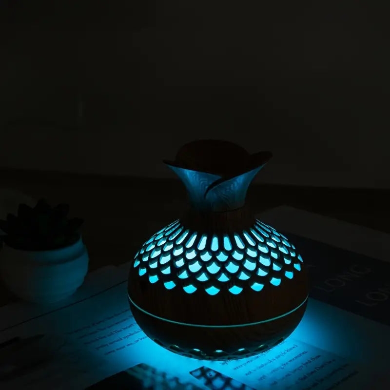 BloomMist – Mini Vasen Luftbefeuchter mit Blumendesign und USB-Stromversorgung