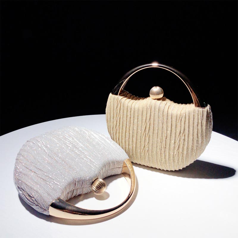 Alina – Stilvolle Handtasche mit luxuriösem runden Griff und geräumigem Innenraum