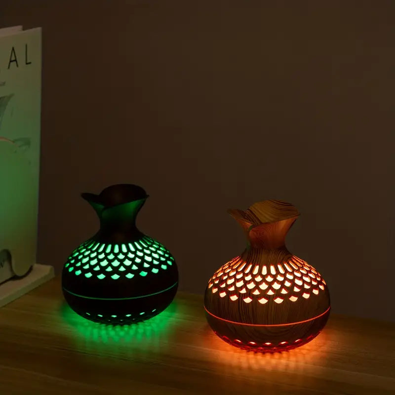 BloomMist – Mini Vasen Luftbefeuchter mit Blumendesign und USB-Stromversorgung