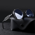 VibeShade – Moderne Sonnenbrille mit rundem Rahmen und UV Schutz