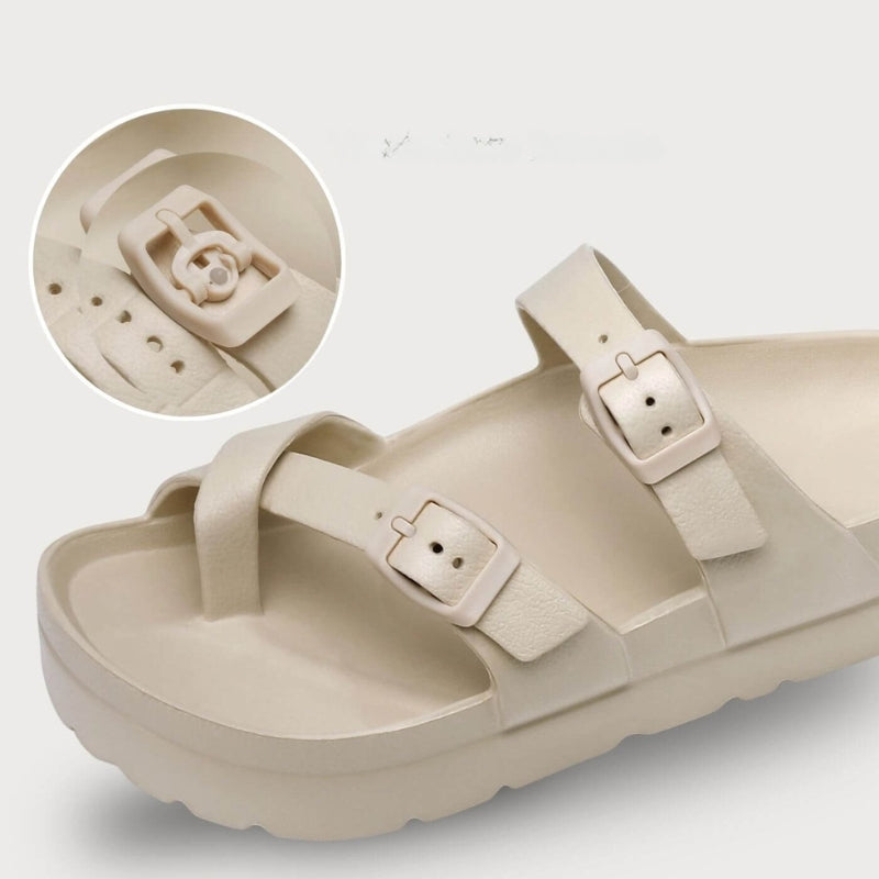 Caroline – Leichte Sandalen mit Fußgewölbeunterstützung und verstellbarer Schnalle
