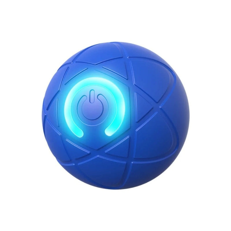 VibraPaws – Interaktiver rollender Spielzeugball mit Bewegung und Lichtern für Haustiere