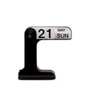 TimeStand – Drehbarer Klapp Tischkalender für die Dekoration zu Hause oder im Büro