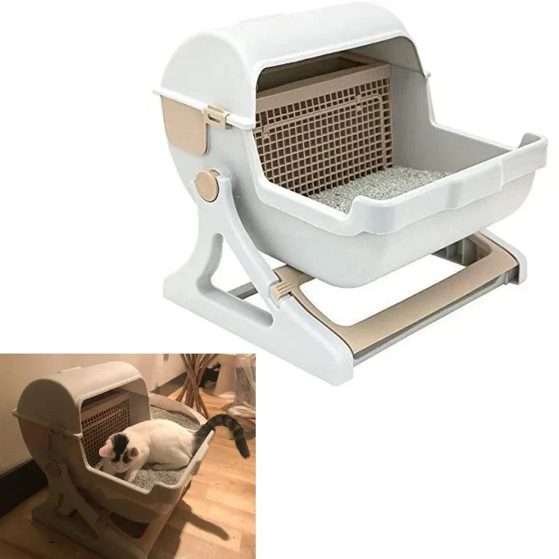 EasePaw – Selbstreinigende Katzentoilette mit intelligentem Hygienesystem