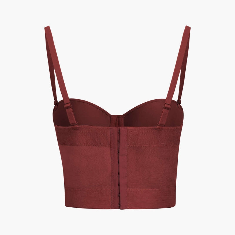 Anna – Stylisches BustierTop  mit breiten verstellbaren Trägern
