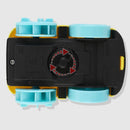 TubTrek - Aufziehbares Badespielzeug mit schwimmender Ente rundem Körper und flatternden Füßen