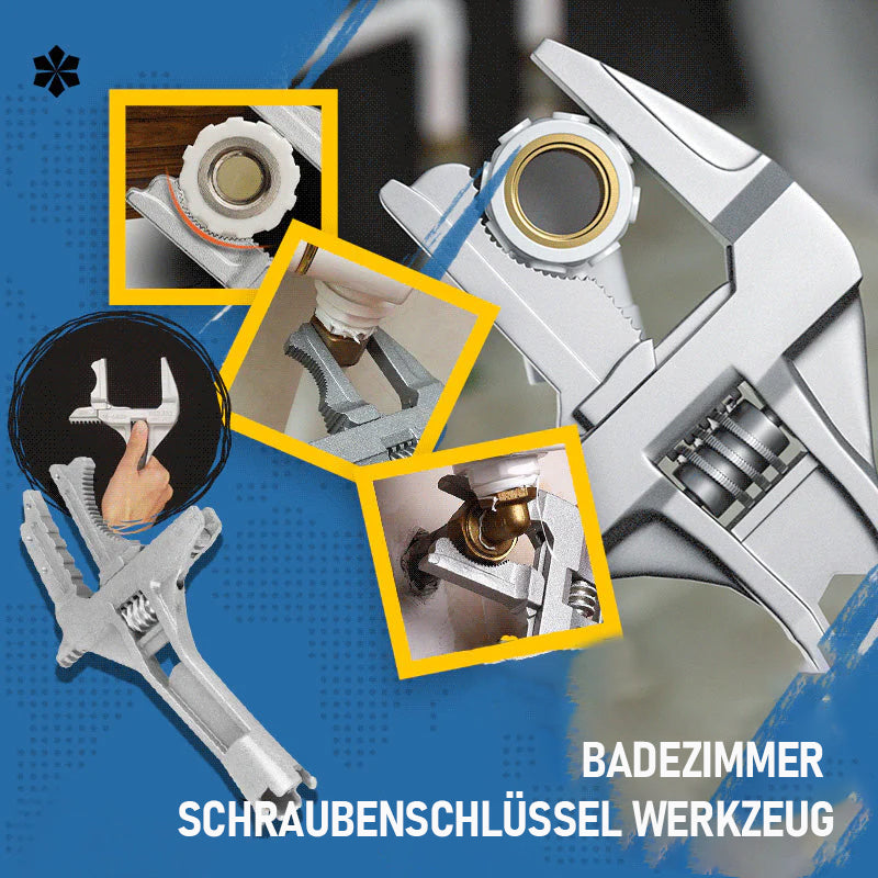 FlexGrip - Verstellbarer Schraubenschlüssel für beengte Platzverhältnisse und schnelle Reparaturen im Haushalt