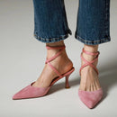 Annalena – Elegante Hoher Absatz Sandaletten mit spitzer Zehenpartie für Komfort