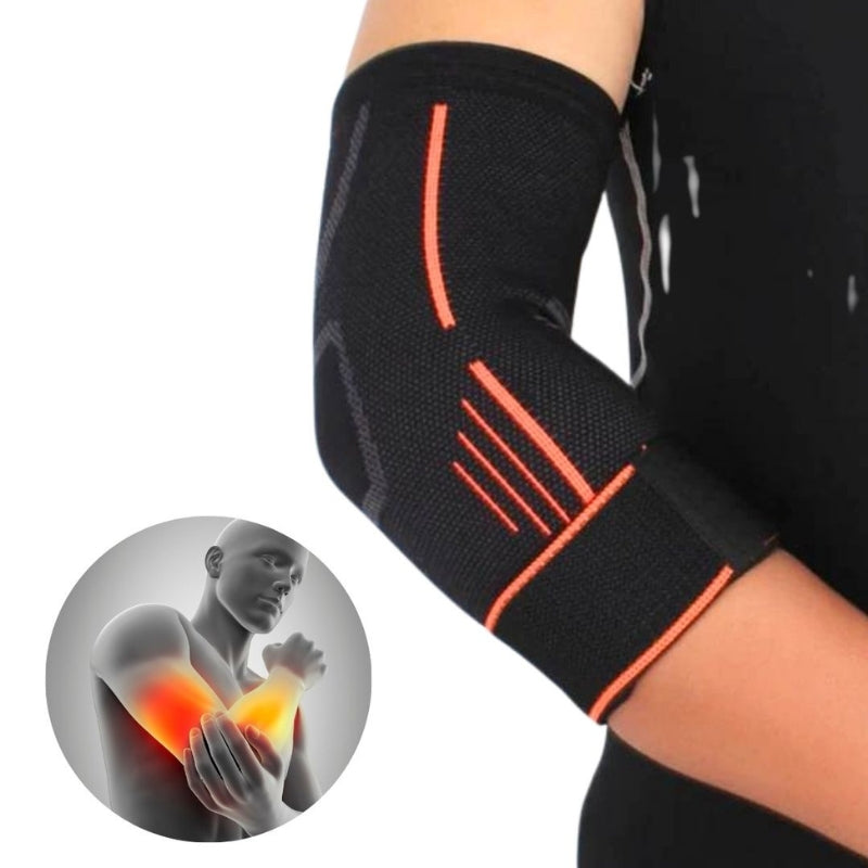 ElboFlex – Verstellbare atmungsaktive Ellenbogenbandage zur Schmerzlinderung