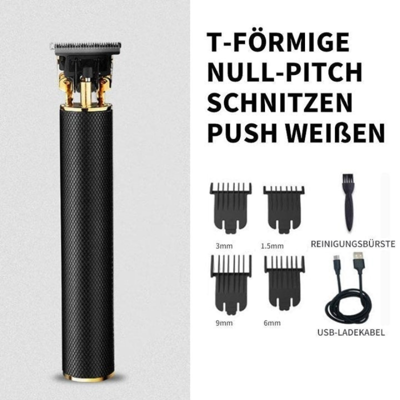 TrimCraft – Elektrischer Haarschneider mit T Blade und USB C Schnellladung