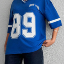 Antonia – Übergröße Sportshirt mit V Ausschnitt