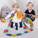 VantaRush – Flexibles LED Rennstrecken Set mit veränderbarem Layout und leuchtendem Auto