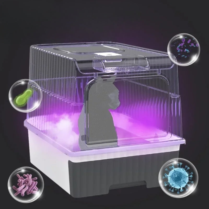 PawNook – Selbstreinigende Katzentoilette mit automatischer Sterilisation