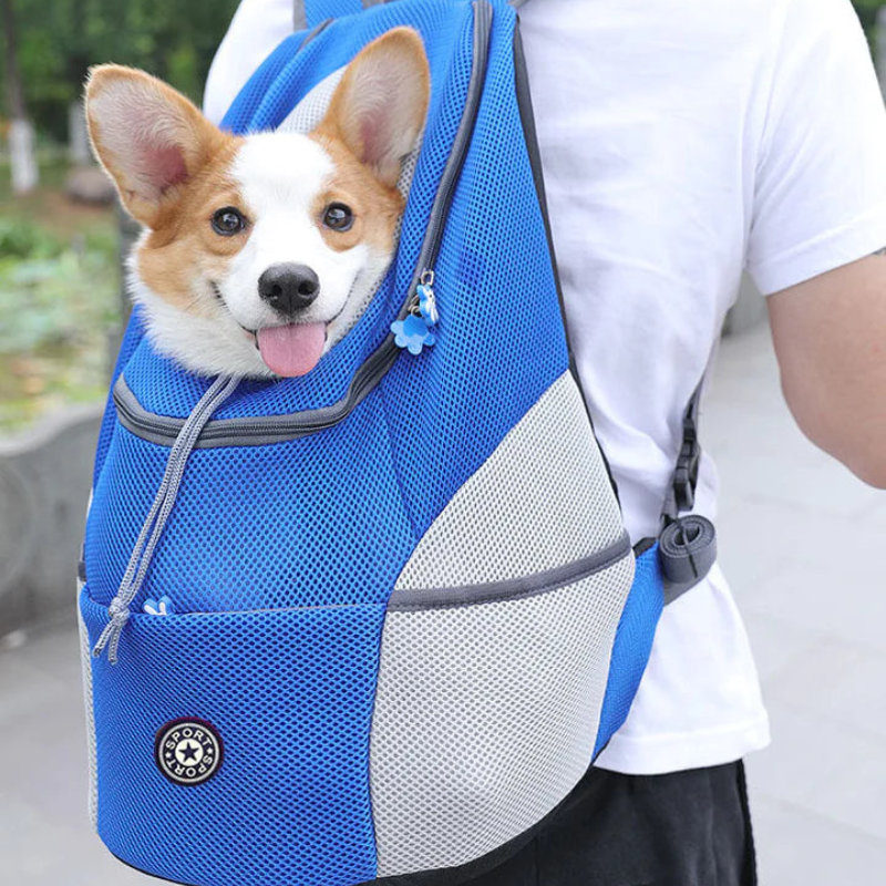 PackPaw – Bequemer Haustier Rucksack mit verstellbaren Trägern und großem Fassungsvermögen