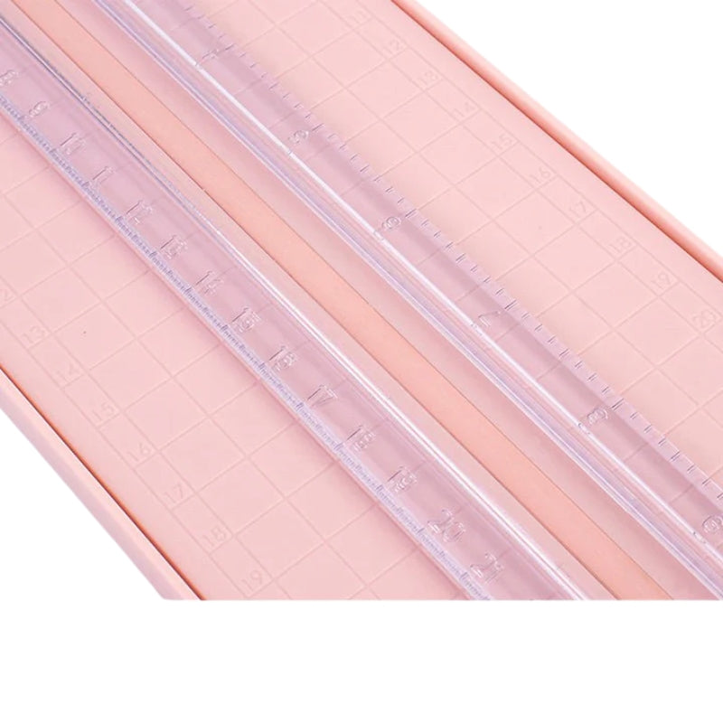 FineCut - Multifunktionaler Papierschneider mit Messhilfe für präzises Crafting