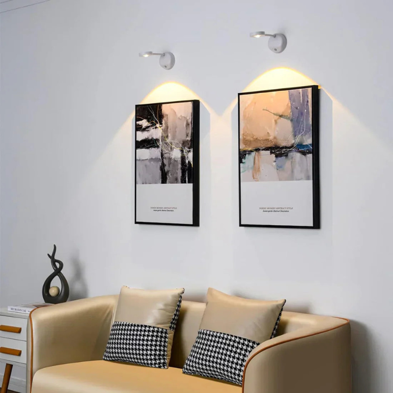 LumoBeam – Wiederaufladbarer LED Wandstrahler mit Bewegungsmelder und Dimmfunktion