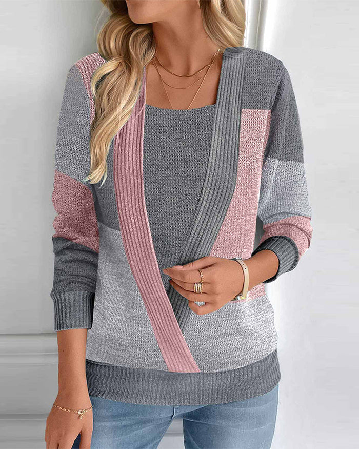Lina - Bequem Warm Langärmeliger Pullover