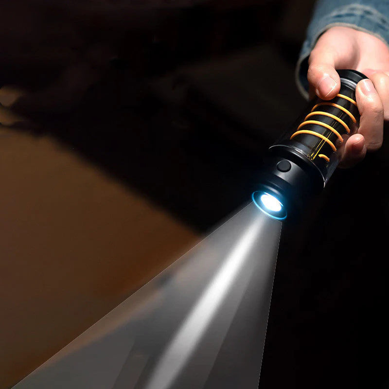 BeamNest – Multifunktionale LED Campinglampe mit einstellbarem Licht