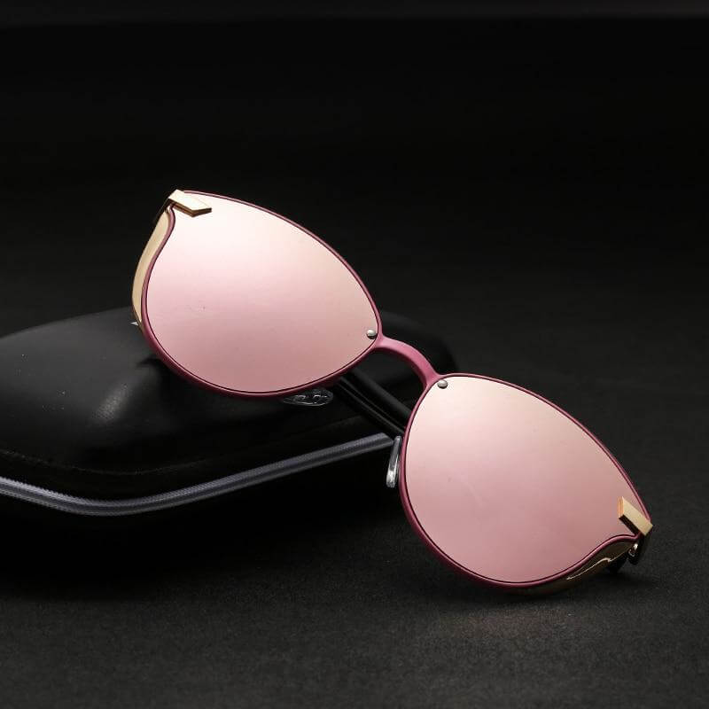 Sophia – Polarisierte Sonnenbrille mit UV Schutz und klassischem Rahmen