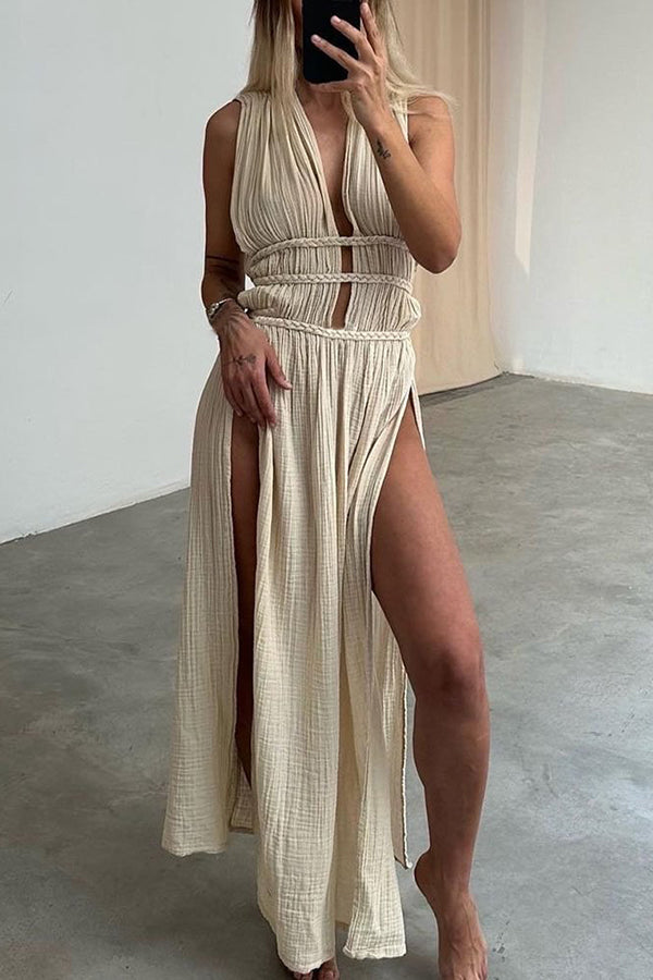 Selin – Leichtes Kleid mit offener Form und weich fließender Passform