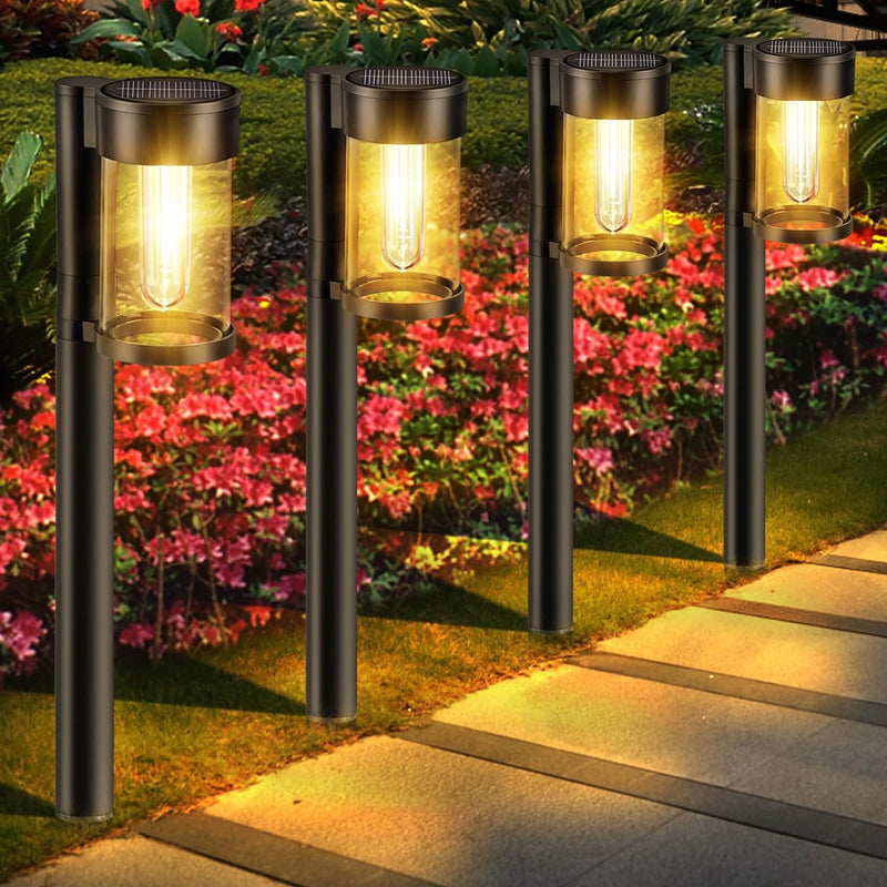 SolarGlow - Dauerhaft Wasserdicht Solarbetrieben Garten Lichter