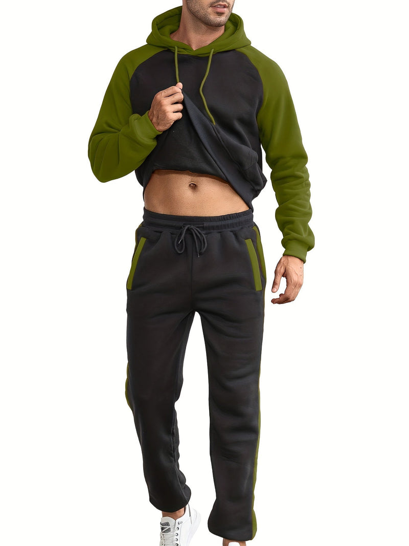 Noah - Langärmelig Kapuzenpulli Und Lange Hosen Trainingsanzug