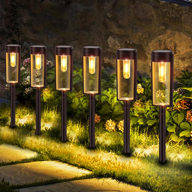 SolarGlow - Dauerhaft Wasserdicht Solarbetrieben Garten Lichter