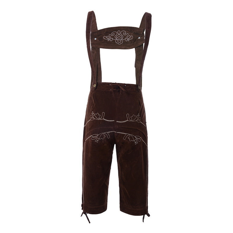 Alwin - Bequeme Einstellbar Oktoberfest Latzhosen Hosen