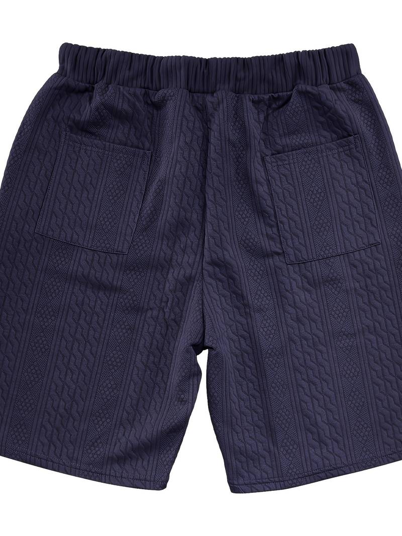 Marius – Zweiteiliges Satz mit Kurzarm-Top und Shorts mit Kordelzug