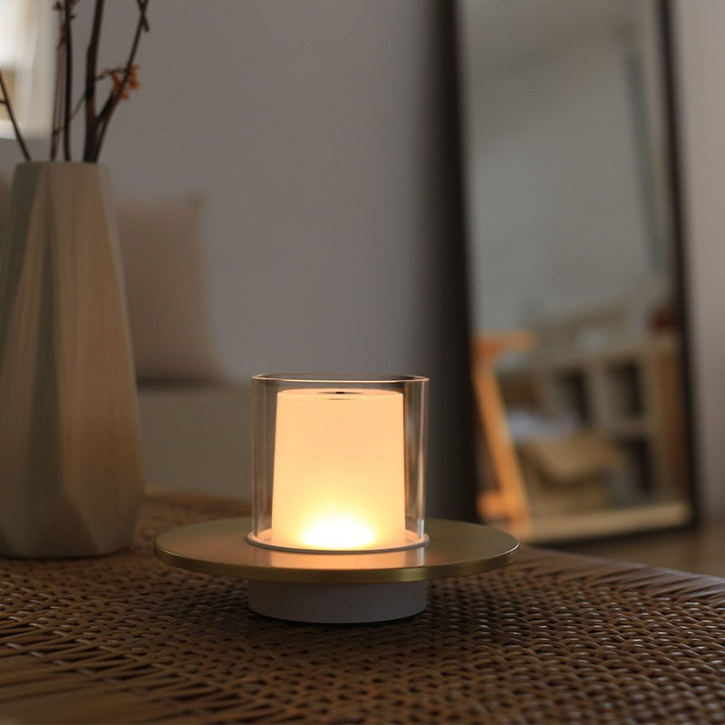 LumiGlow - Kabellose Leuchterlampe mit einstellbarer Helligkeit für den Innen und Außenbereich