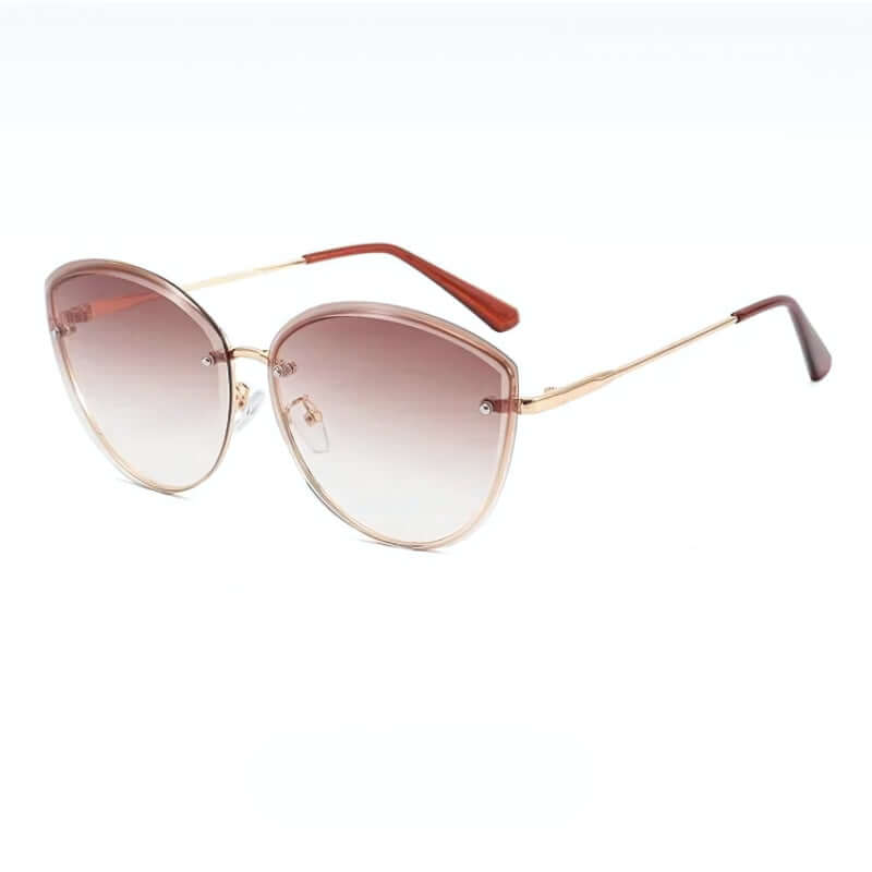Eliana – Modische Cat-Eye-Sonnenbrille mit dunklen Gläsern und UV-Schutz