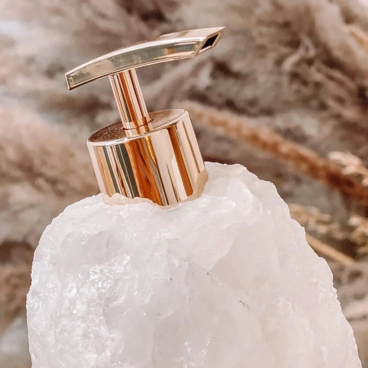 PurePour – Elegante Seifenspenderflasche mit Handpumpe für Badezimmertische